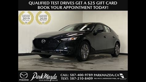 Jet Black Mica41w 2021 Mazda Mazda3 Sport Gs Luxury Review Park