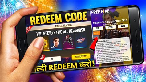 Free Fire Indian Championship Redeem Code Free Fire Redeem Code Today