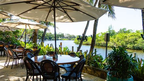 Tequesta Waterfront Restaurant Palm Beach County Water Views Places