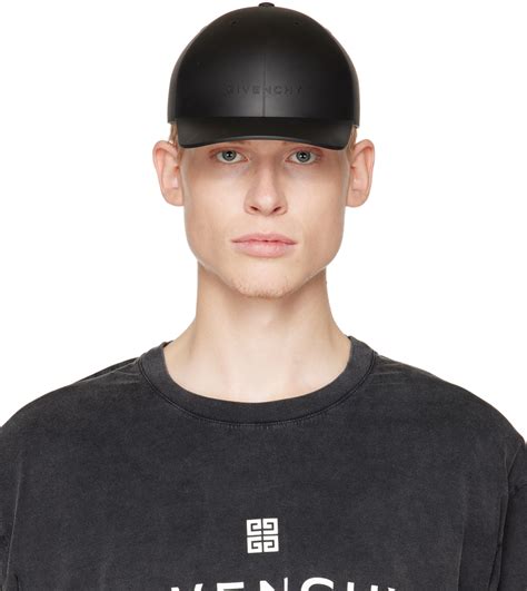 Givenchy Black Rubber Cap Ssense Canada