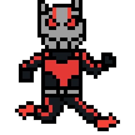 Pixilart - Ant Man Run Gif by Pixel-Lord-12