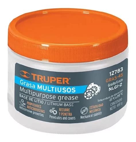 Grasa Lubricante Multiuso Truper Cod 6525101 COBRA STORE