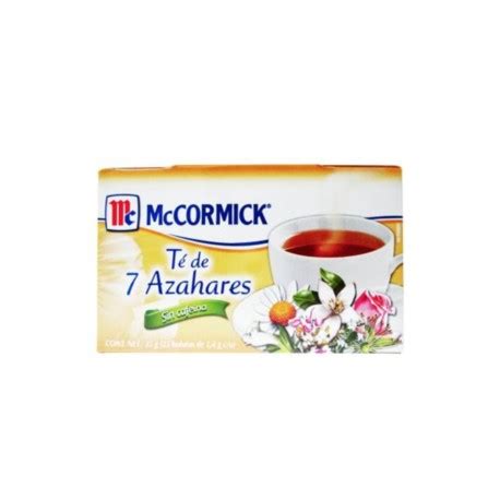 Herdez Caja Té 7 Azahares Mccormick 25S 24P Despensaenlinea