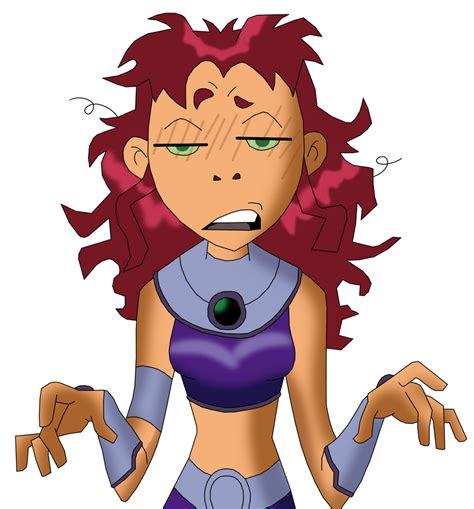 Starfire Sick By Captainedwardteague On Deviantart