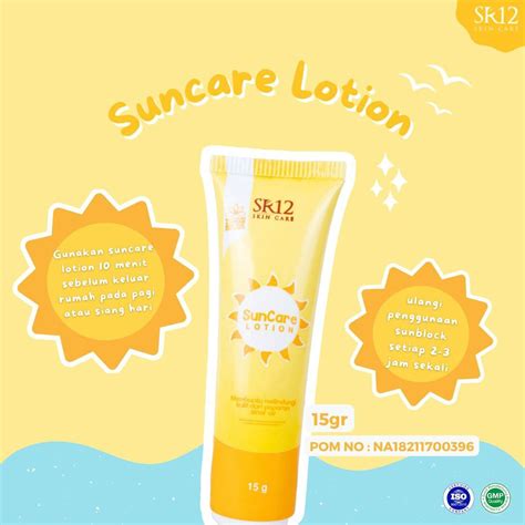 Jual Suncare Sr Melindungi Kulit Wajah Dari Paparan Sinar Matahari