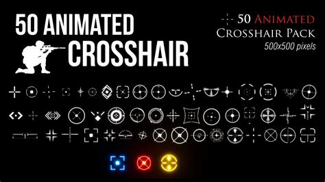 Animated Crosshair Pack In 2d Assets Ue Marketplace