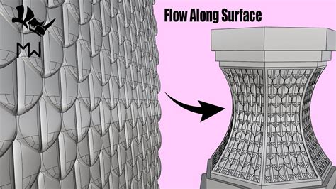 Flow Along Surface Rhino 7 Tutorial en español YouTube