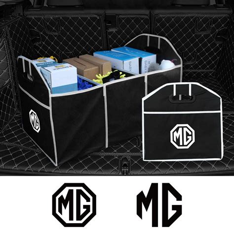 Folding Car Trunk Storage Organizer Box For MG Zs EV 5 2022 Rx5 Rx8 Tf