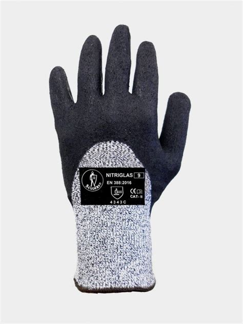 Jomiba Nitriglas Guantes De Nitrilo Guantes Seguridad Epis Girona