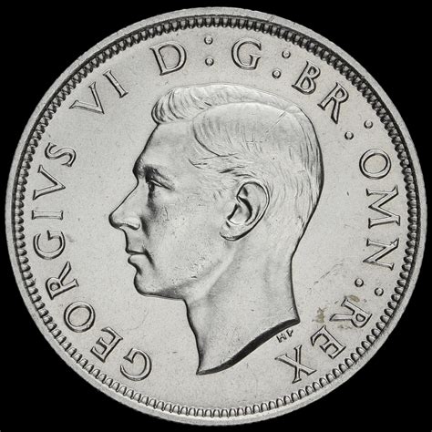 George Vi Silver Half Crown G Ef