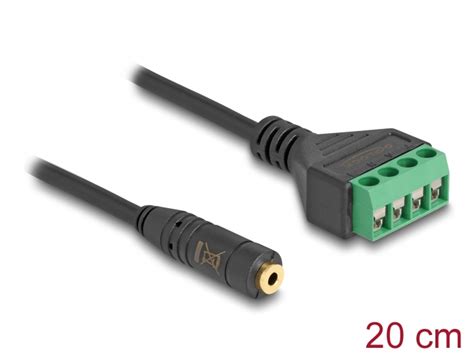 Delock Produkte Delock Kabel Klinkenbuchse Mm Pin Zu