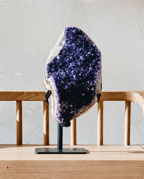 Amethyst With Calcite On Stand House Of Formlab