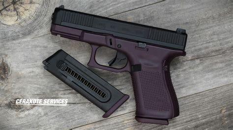 Glock Plum Pistol Cerakote Services