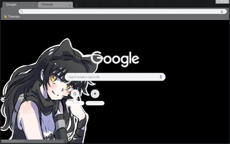 RWBY Blake Belladonna Chrome Theme ThemeBeta