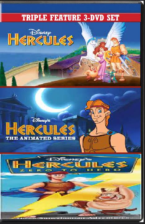 Made-Up DVD Collection 12: Hercules by ToonFanJoeII on DeviantArt