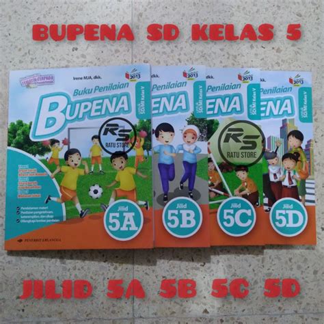 Jual Buku Bupena Sd Kelas Jilid A B C D Kurikulum Revisi