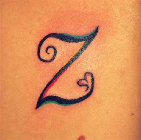 30 Letter Z Tattoo Designs, Ideas and Templates - Tattoo Me Now