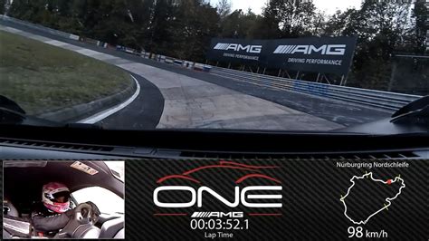 Onboard Mercedes AMG ONE Record Drive at Nürburgring Nordschleife