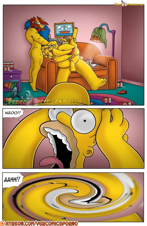 O pesadelo de Homer Simpsons Pornô HQ Hentai Home