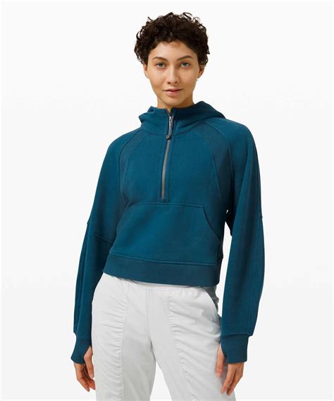 Lululemon Scuba Oversized Half Zip Blue Nile Plandetransformacion