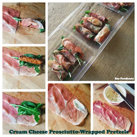 Cream Cheese Prosciutto-Wrapped Pretzel Sticks | Res Foodicata