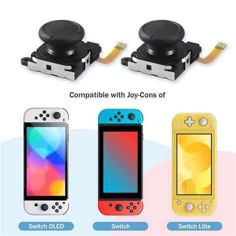 Joystick Effet Hall Pour Contr Leur Joy Con Switch Capteur De Anciers