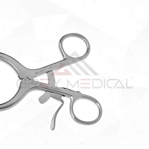 Discectomy Retractor Left Prong With Teeth | Grey Medical®