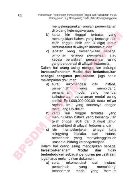 Modul 6 Izin Tinggal Imigrasi Humas Bpsdmkumham Halaman 68 PDF