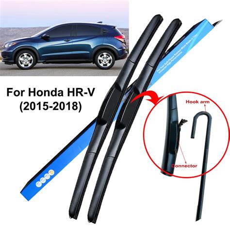 Dngygn Car Wiper Blades Windshield Wipers Rubber Fit Hook Arms For