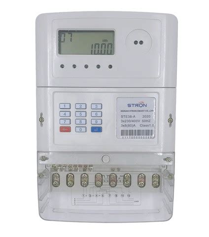 Buy Sts Standard Electric Meter Three Phase Four Wire Keypad Prepaid