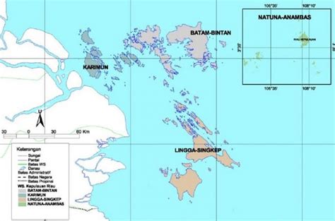 Peta Kepulauan Riau Lengkap Gambar Hd Dan Keterangannya