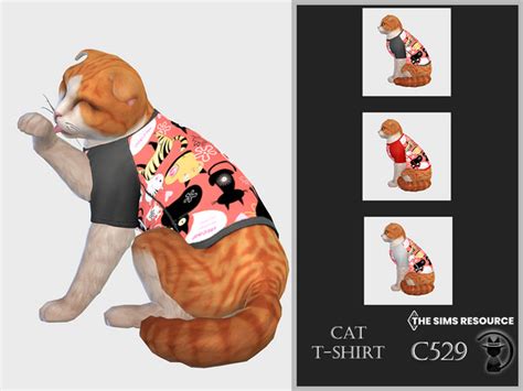 The Sims Resource Cat T Shirt C529