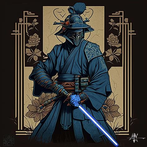 Masahiro Miyazaki Jedi Master Digital Art by Robert Fenwick May Jr ...