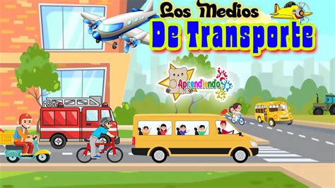 Los Medios De Transporte Para Niños 🚗🚗🚚🚌🏍 Transporte Terrestre