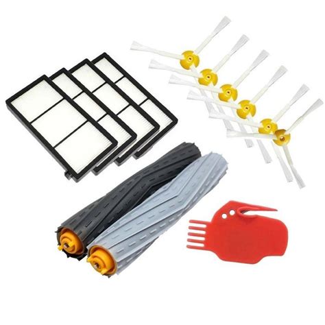 Seed Tangle Free Debris Extractor Kit Hepa Filter Side Brush