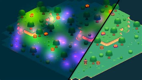 2D Isometric Tilemap With 2D Lights Shadow Casters Unity YouTube