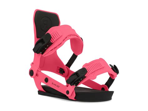 Wiązania snowboardowe RIDE A 9 Pink 2024 Let s Board