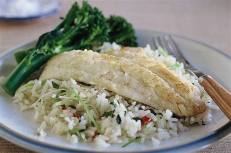 Fish With Fragrant Lemon Grass And Chilli Rice Recipe Taste Au