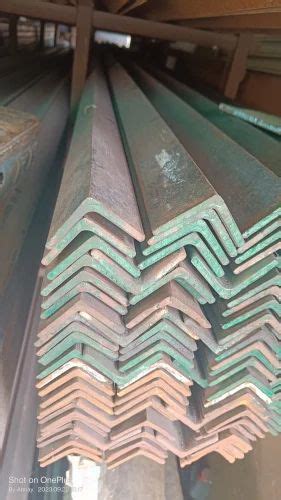 Mild Steel 3mm L Shaped Ms Angle For Construction At Rs 57 Kg In Bengaluru