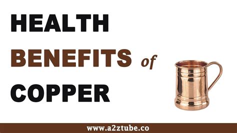 Amazing Health Benefits Of Copper Youtube