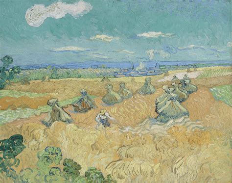 Van Gogh Wheatfield With Sheaves And Reapers Toledo M Flickr