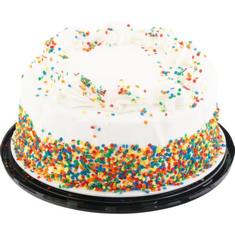 Fresh 8 Inch Double Layer Confetti Cake Super 1 Foods