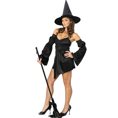 Sexy Enchanted Cauldron Wicked Witch Halloween Fancy Party Womens