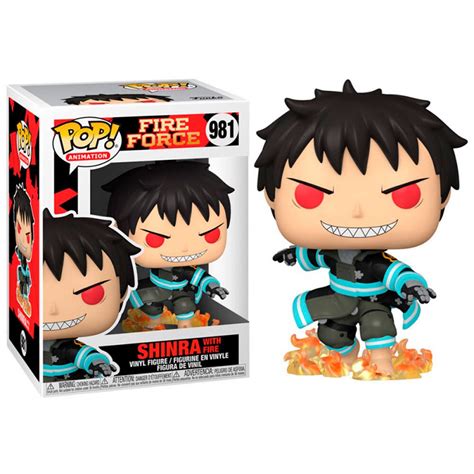 Funko Pop Fire Force Shinra With Fire Multicolor Kidinn