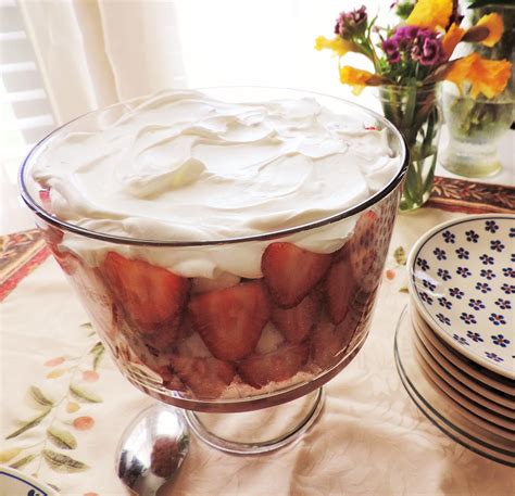 Spring Recipe Rush Strawberry Rhubarb Trifle My Midlife Kitchen