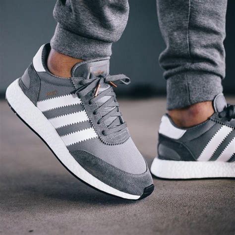 Stylish Adidas Grey Sneakers With Tracksuit Bottoms 2018 Adidas