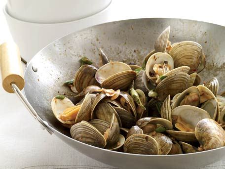 Clams with Pork and Golden Garlic Recipe - AOL