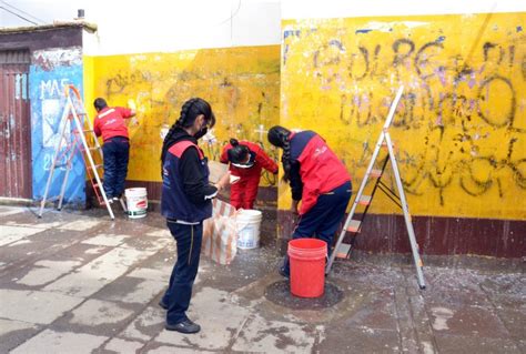 Pintar N Mural Como Se Al De Integraci N Entre Las Ciudades De El Alto