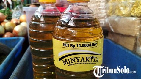 Beli MinyaKita Pakai KTP Dinas Perdagangan Solo Minta Ada Pemisah