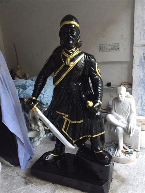 Black Marble Chhatrapati Shivaji Maharaj Statue At Rs Piece In Jaipur